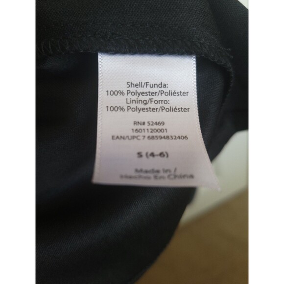 Sofia Jeans Women's Black Empire Dress | Long Sleeves, Mid Calf Length | Size Sm - Picture 7 of 7